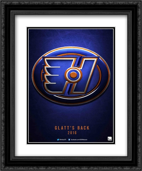 Goon: Last of the Enforcers 20x24 Black Ornate Wood Framed Movie Poster with Double Matting