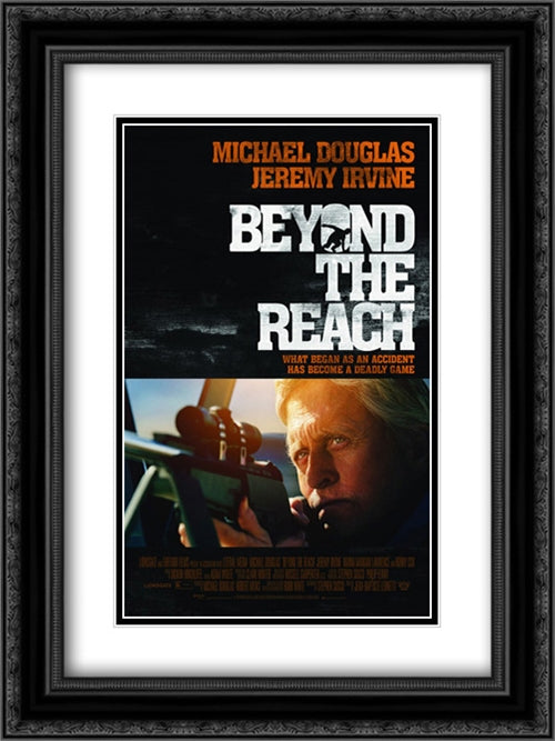Beyond the Reach 18x24 Black Ornate Wood Framed Movie Poster with Double Matting