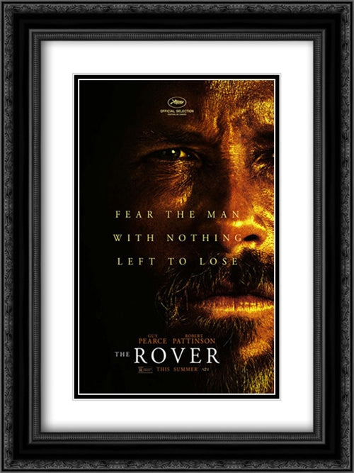 The Rover 18x24 Black Ornate Wood Framed Movie Poster with Double Matting