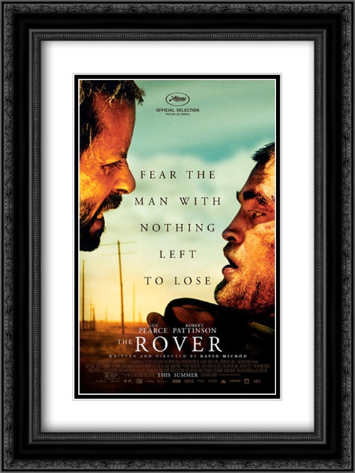 The Rover 18x24 Black Ornate Wood Framed Movie Poster with Double Matting