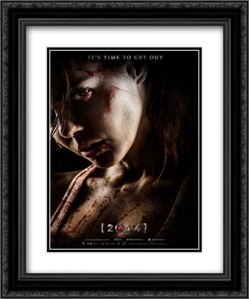 Rec 4: Apocalipsis 20x24 Black Ornate Wood Framed Movie Poster with Double Matting