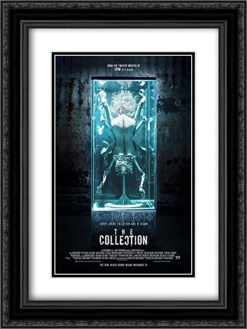 The Collection 18x24 Black Ornate Wood Framed Movie Poster with Double Matting