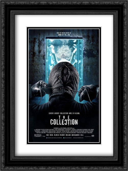 The Collection 18x24 Black Ornate Wood Framed Movie Poster with Double Matting