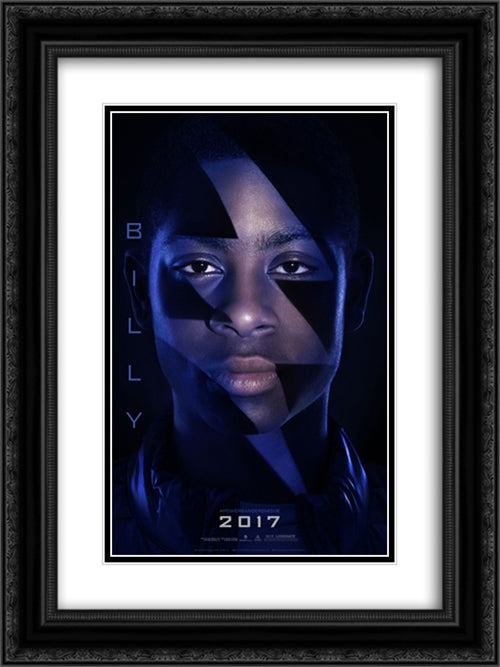Power Rangers Billy 18x24 Black Ornate Wood Framed Movie Poster with Double Matting