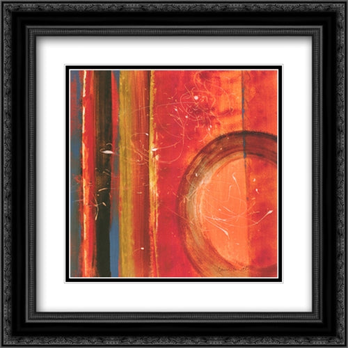 Inside The Roche Limit I 16x16 Black Ornate Wood Framed Art Print Poster with Double Matting by Loreth, Lanie