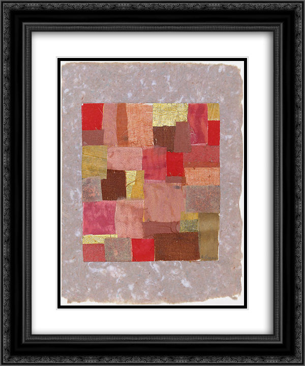 Number 587 20x24 Black Ornate Wood Framed Art Print Poster with Double Matting by Ryan, Anne