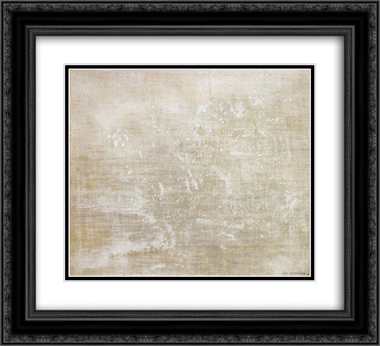 El arbol 22x20 Black Ornate Wood Framed Art Print Poster with Double Matting by Reveron, Armando