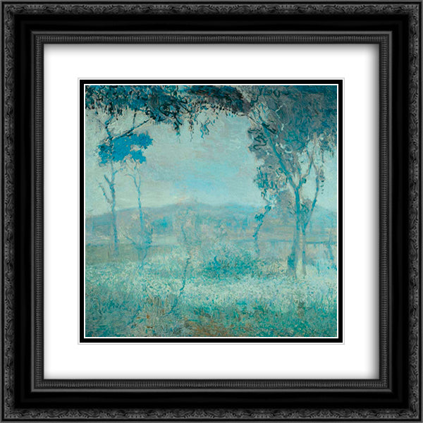 Paisaje 20x20 Black Ornate Wood Framed Art Print Poster with Double Matting by Reveron, Armando