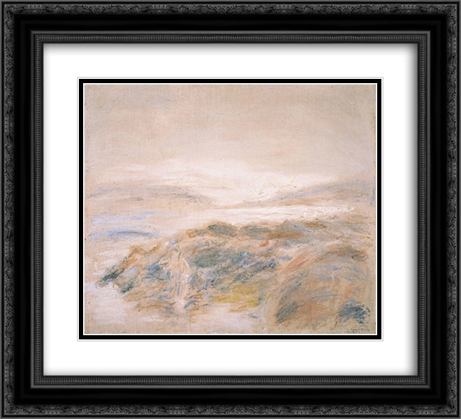 Sunrise at Ramiro Spring 22x20 Black Ornate Wood Framed Art Print Poster with Double Matting by Reveron, Armando