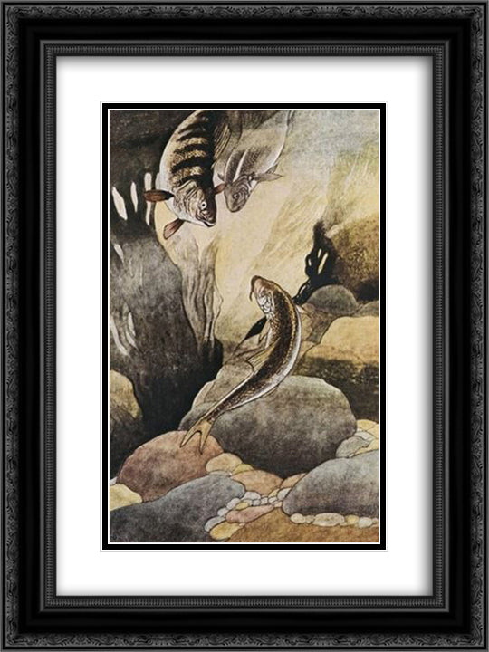 You Dont Look Like Margaret 18x24 Black Ornate Wood Framed Art Print Poster with Double Matting by Robinson, Charles