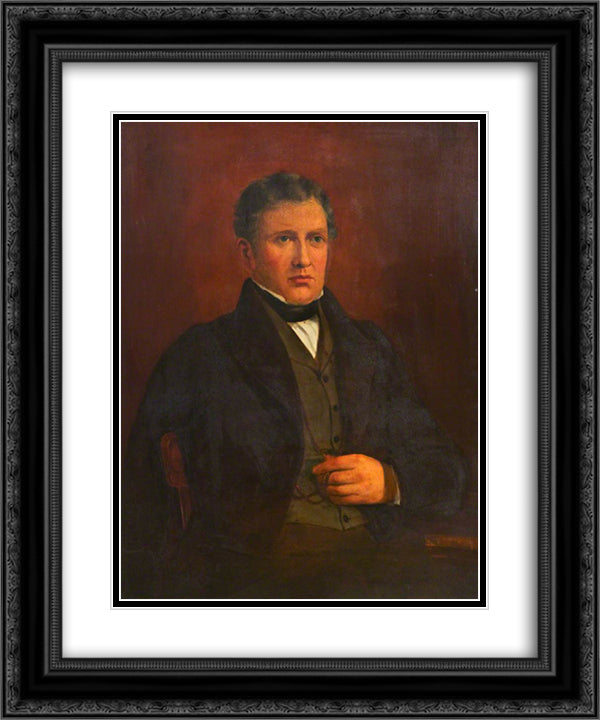 Samuel Gilmour 20x24 Black Ornate Wood Framed Art Print Poster with Double Matting by Scott, David