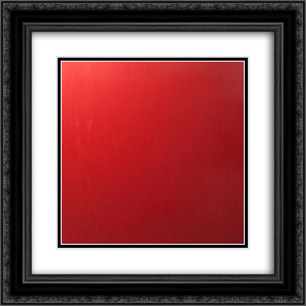 Vermilion II 20x20 Black Ornate Wood Framed Art Print Poster with Double Matting by Thursz, Frederic Matys