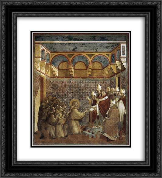 Confirmation of the Rule 20x22 Black Ornate Wood Framed Art Print Poster with Double Matting by Giotto