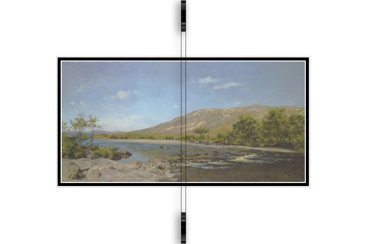 Untitled 24x16 Black Ornate Wood Framed Art Print Poster with Double Matting by Davis, Henry William Banks