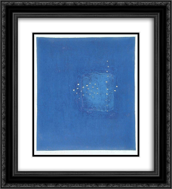 Kongamaluno 20x22 Black Ornate Wood Framed Art Print Poster with Double Matting by Tajima, Hiroyuki