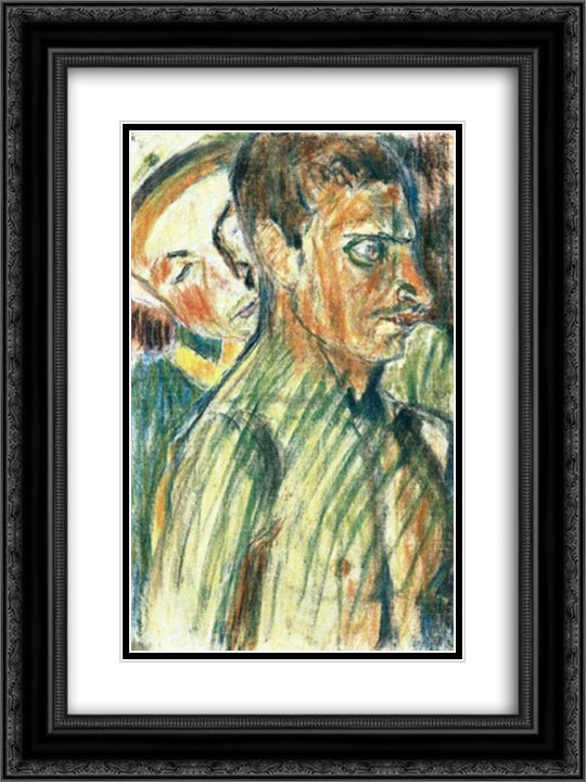 In a surgery 18x24 Black Ornate Wood Framed Art Print Poster with Double Matting by Nagy, Istvan