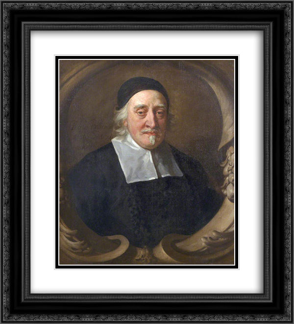 Peter Ball 20x22 Black Ornate Wood Framed Art Print Poster with Double Matting by Riley, John