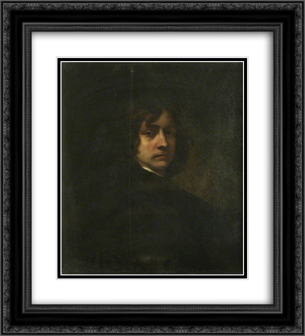 Thomas Otway 20x22 Black Ornate Wood Framed Art Print Poster with Double Matting by Riley, John