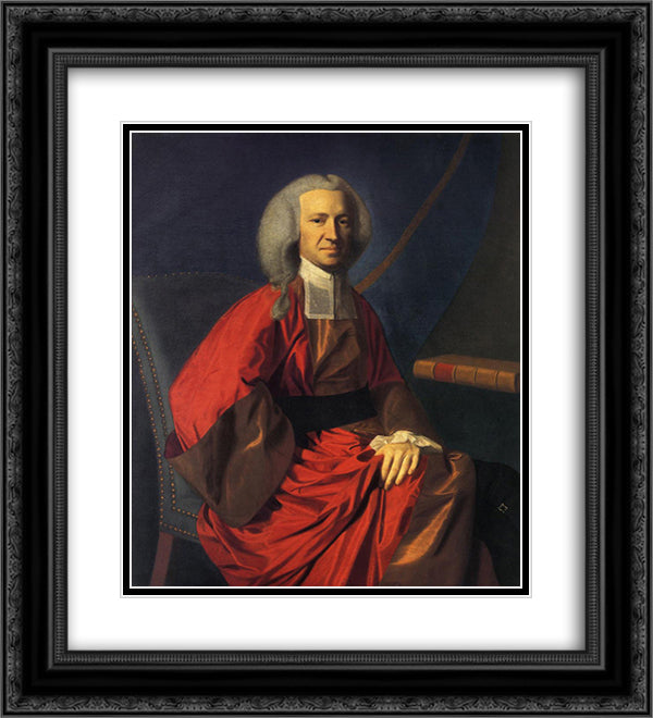 Martin Howard 20x22 Black Ornate Wood Framed Art Print Poster with Double Matting by Copley, John Singleton