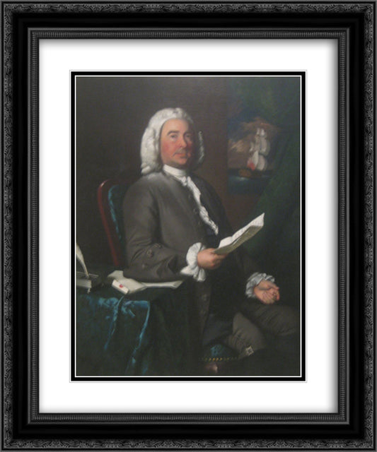 Thomas Greene 20x24 Black Ornate Wood Framed Art Print Poster with Double Matting by Copley, John Singleton