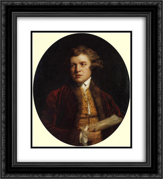 Charles Rogers 20x22 Black Ornate Wood Framed Art Print Poster with Double Matting by Reynolds, Joshua