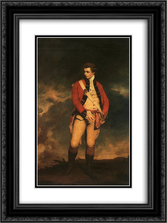 John Hayes St Leger 18x24 Black Ornate Wood Framed Art Print Poster with Double Matting by Reynolds, Joshua