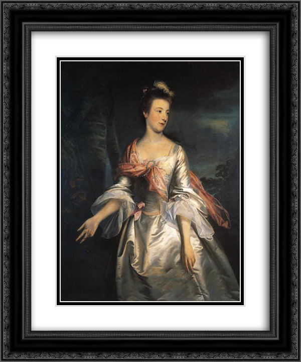 Lucy, Lady Strange 20x24 Black Ornate Wood Framed Art Print Poster with Double Matting by Reynolds, Joshua