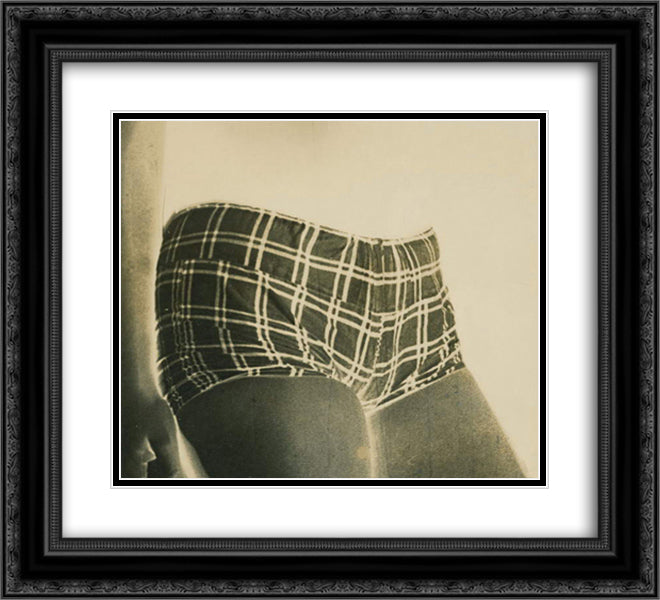 The Semitransparent City 22x20 Black Ornate Wood Framed Art Print Poster with Double Matting by Yamamoto, Kanae