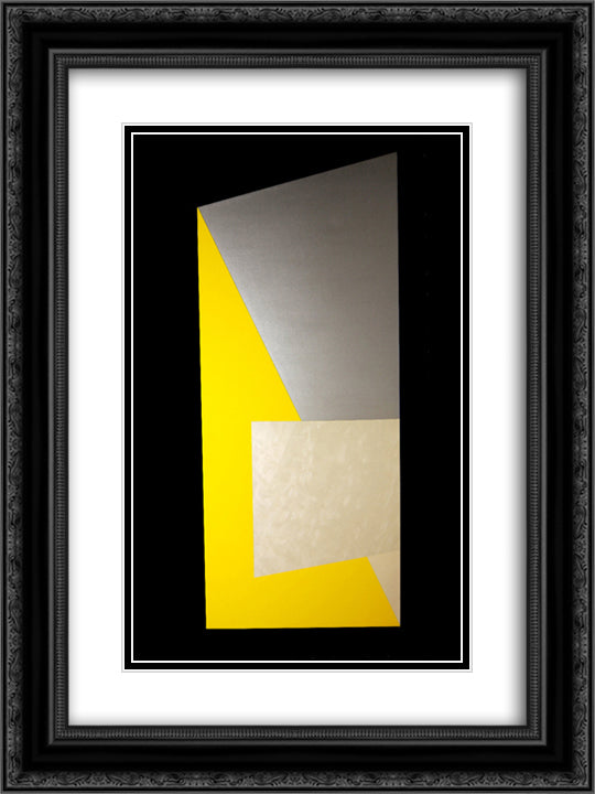 Sunstrut 18x24 Black Ornate Wood Framed Art Print Poster with Double Matting by Valledor, Leo
