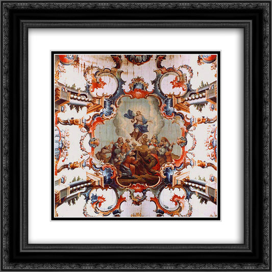 AscensÆ’o de Cristo 20x20 Black Ornate Wood Framed Art Print Poster with Double Matting by Ataide, Mestre