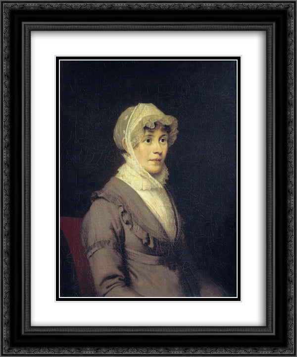 Portrait of Countess Ekaterina Petrovna Rostopchina 20x24 Black Ornate Wood Framed Art Print Poster with Double Matting by Kiprensky, Orest