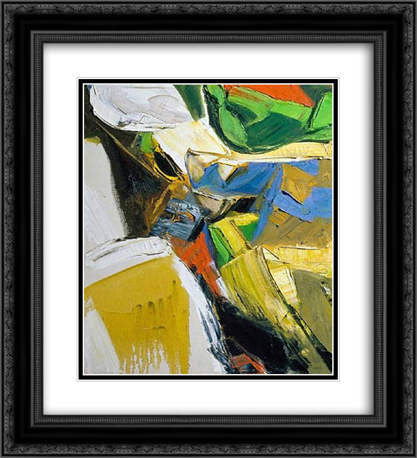 Summer #3 20x22 Black Ornate Wood Framed Art Print Poster with Double Matting by Ruben, Richards