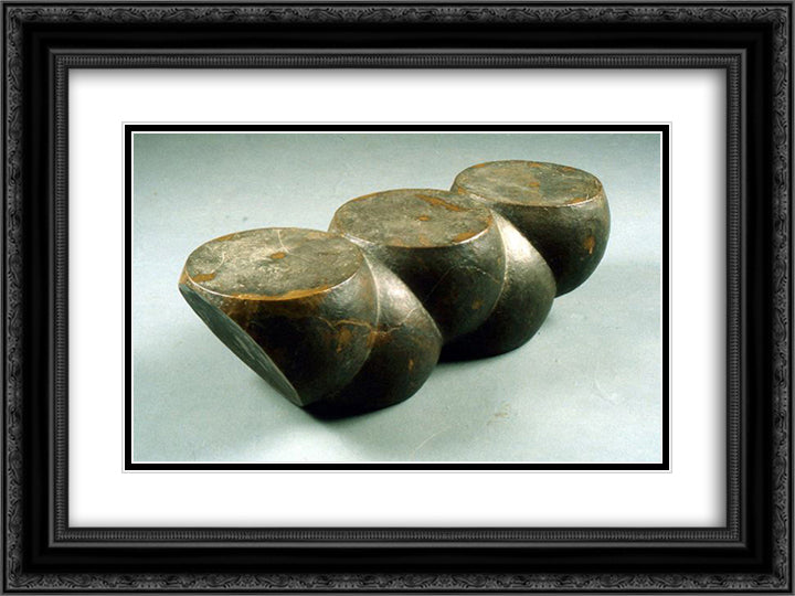 Pentameter 24x18 Black Ornate Wood Framed Art Print Poster with Double Matting by Vollmer, Ruth