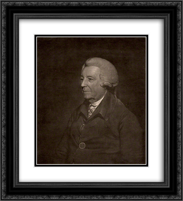 Arthur Blayney 20x22 Black Ornate Wood Framed Art Print Poster with Double Matting by Hardy, Thomas