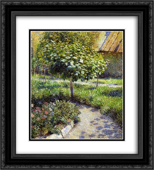 A Tree 20x22 Black Ornate Wood Framed Art Print Poster with Double Matting by Borisov Musatov, Victor