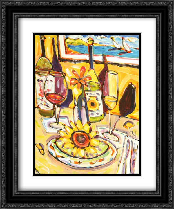 Lunch Special I 15x18 Black Ornate Wood Framed Art Print Poster with Double Matting by Savage, Mike