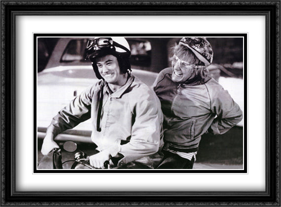 Dumb and Dumber 38x28 Black Ornate Wood Framed Movie Poster with Double Matting