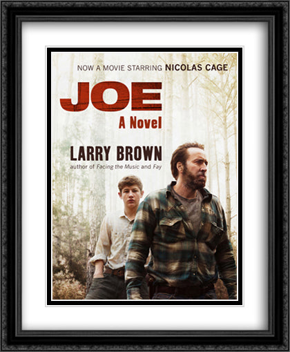 Joe 28x34 Black Ornate Wood Framed Movie Poster with Double Matting