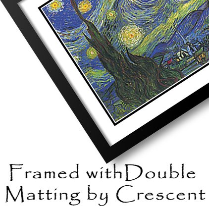 Night Galaxy II Black Modern Wood Framed Art Print with Double Matting by Wang, Melissa