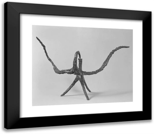 Antlers 23x20 Black Modern Wood Framed Art Print Poster by Calder, Alexander
