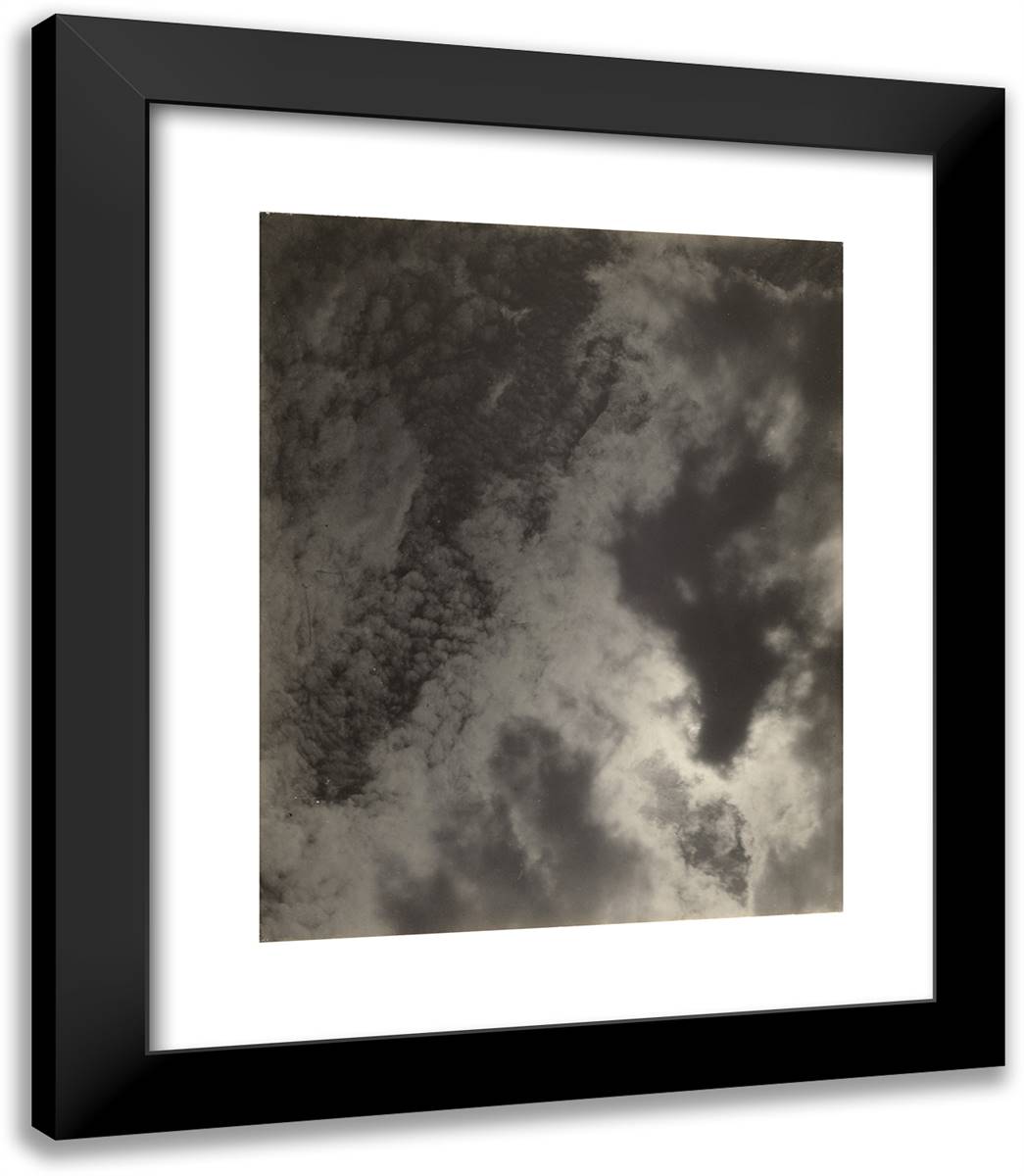 Equivalents 20x23 Black Modern Wood Framed Art Print Poster by Stieglitz, Alfred