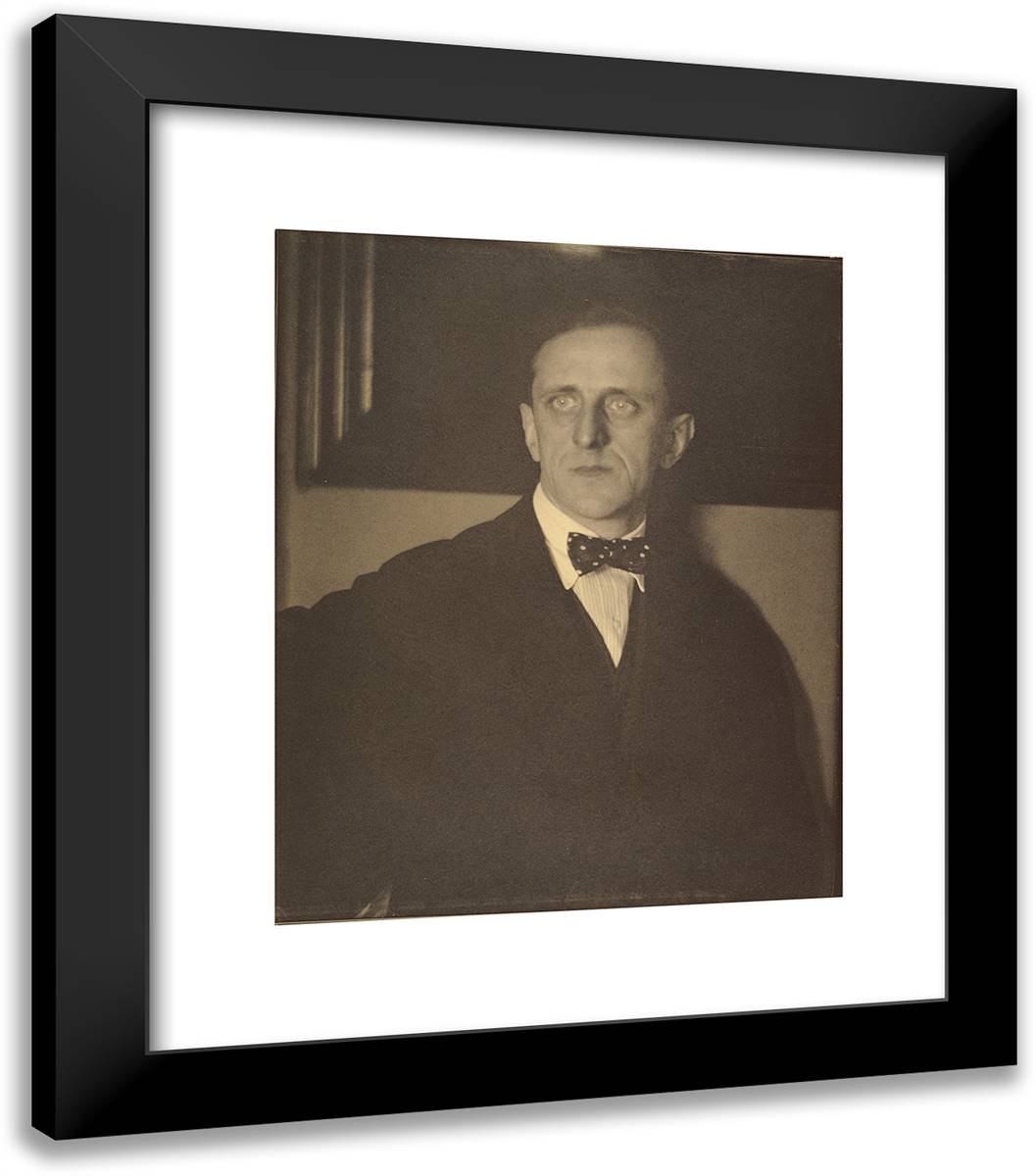 Marsden Hartley 20x23 Black Modern Wood Framed Art Print Poster by Stieglitz, Alfred