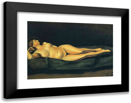 Female Nude 24x19 Black Modern Wood Framed Art Print Poster by Derain, Andre