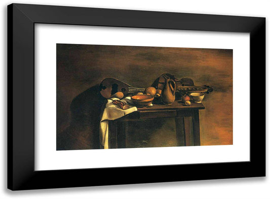 Table 24x18 Black Modern Wood Framed Art Print Poster by Derain, Andre