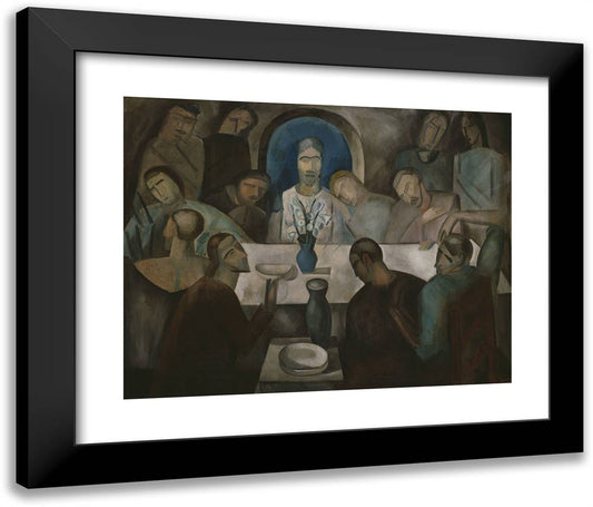 The Last Supper 24x20 Black Modern Wood Framed Art Print Poster by Derain, Andre