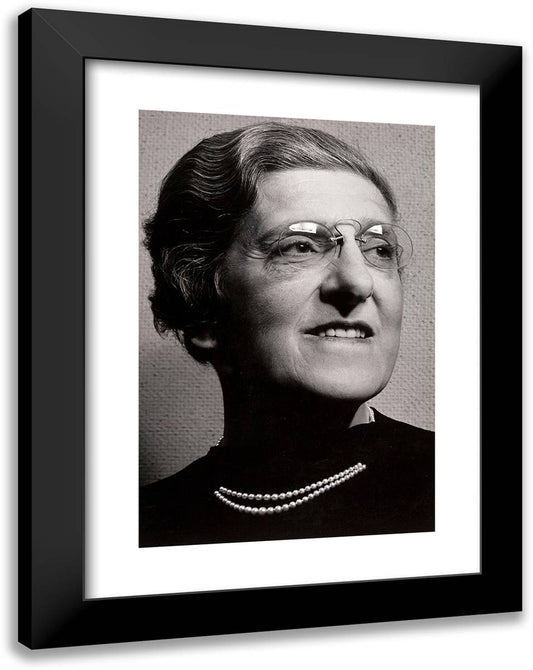 Portrait of Rosette Loewenstein 18x24 Black Modern Wood Framed Art Print Poster by Adams, Ansel