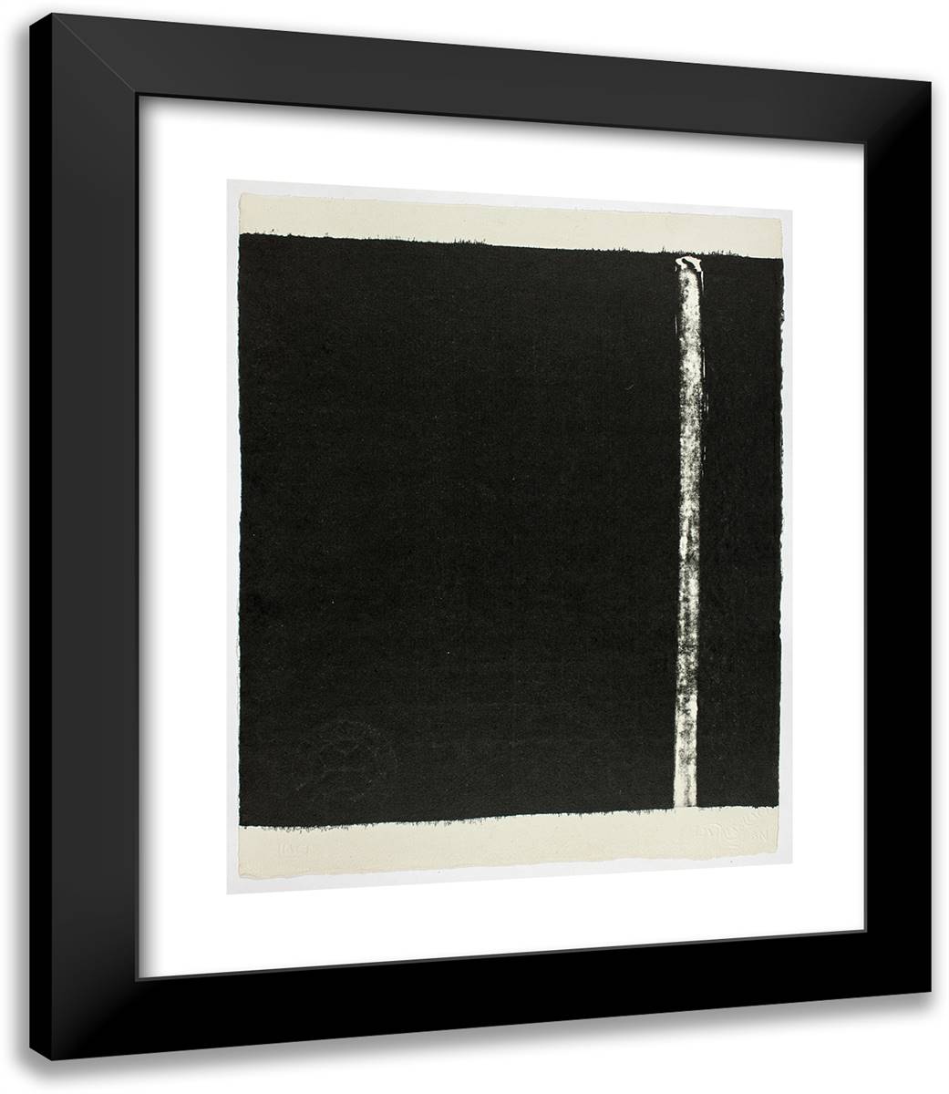 Canto VI, from 18 Cantos_1 20x23 Black Modern Wood Framed Art Print Poster by Newman, Barnett