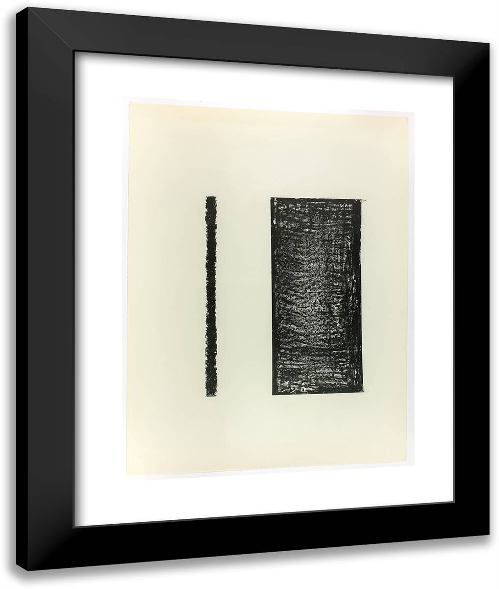 Canto VI, from 18 Cantos_2 20x24 Black Modern Wood Framed Art Print Poster by Newman, Barnett