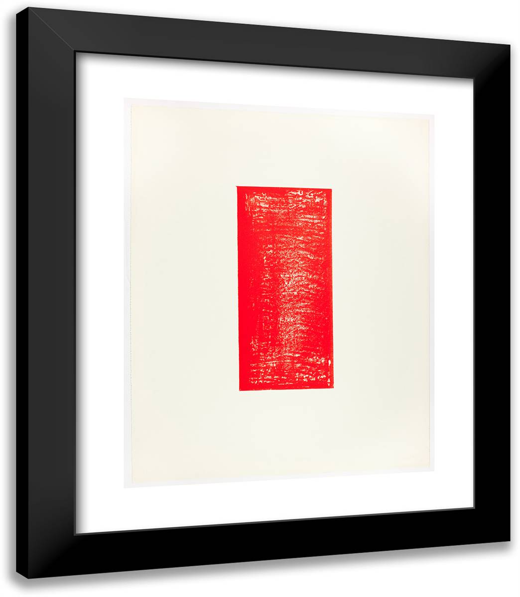 Canto XV, from 18 Cantos 20x23 Black Modern Wood Framed Art Print Poster by Newman, Barnett