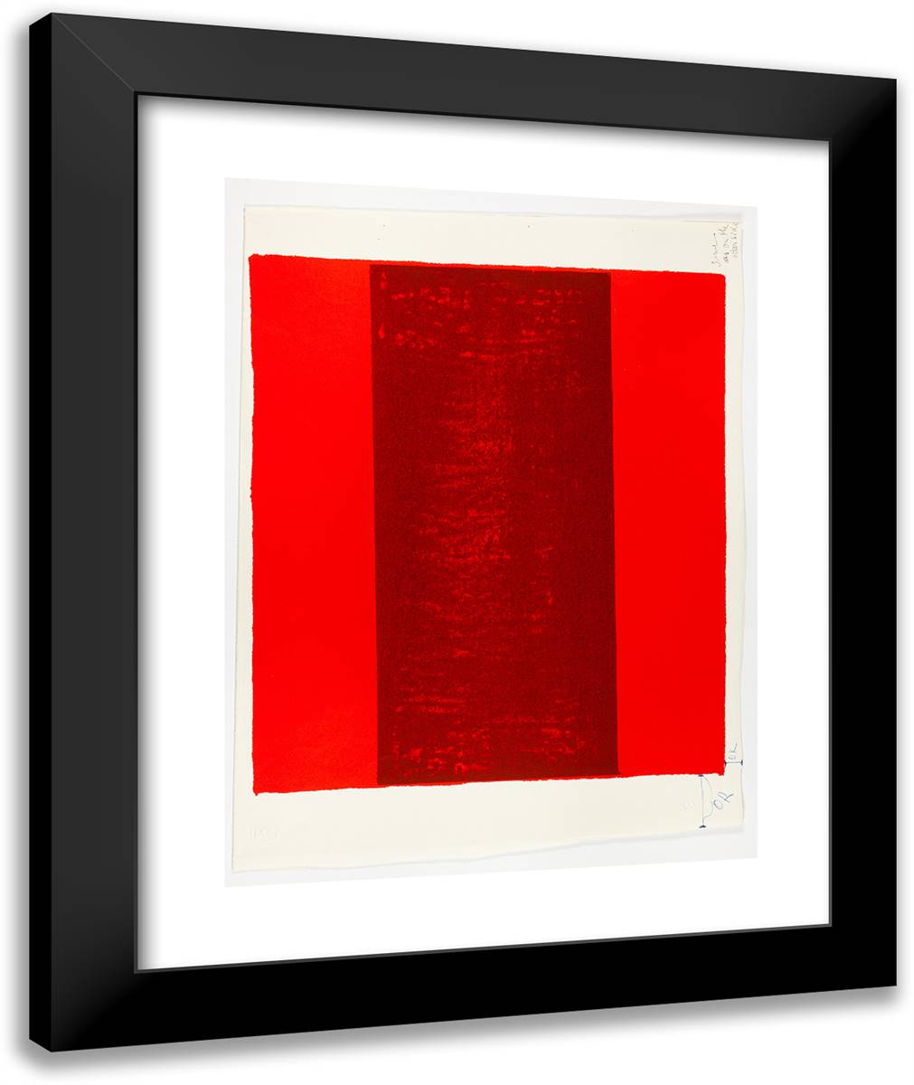 Canto XVI, from 18 Cantos_2 20x24 Black Modern Wood Framed Art Print Poster by Newman, Barnett